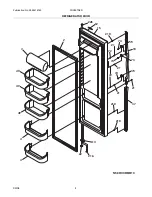 Предварительный просмотр 4 страницы Frigidaire FRS26TS6D Factory Parts Catalog