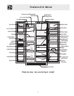 Предварительный просмотр 7 страницы Frigidaire FRS26TS7DW5 Use & Care Manual