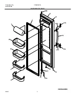 Предварительный просмотр 4 страницы Frigidaire FRS26W2A Factory Parts Catalog