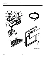 Предварительный просмотр 14 страницы Frigidaire FRS26W2A Factory Parts Catalog