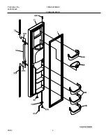 Предварительный просмотр 2 страницы Frigidaire FRS26W2BS Factory Parts Catalog