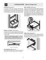 Предварительный просмотр 11 страницы Frigidaire FRS26W2BSB7 User Manual