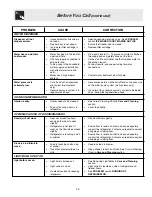 Предварительный просмотр 25 страницы Frigidaire FRS26W2BSB7 User Manual