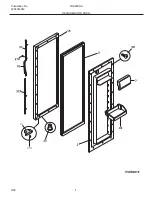 Предварительный просмотр 4 страницы Frigidaire FRS26ZNH Factory Parts Catalog