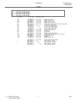 Предварительный просмотр 9 страницы Frigidaire FRS26ZNH Factory Parts Catalog