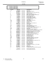 Предварительный просмотр 15 страницы Frigidaire FRS26ZNH Factory Parts Catalog