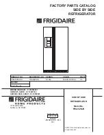 Frigidaire FRS26ZNJS Factory Parts Catalog предпросмотр