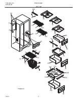 Предварительный просмотр 8 страницы Frigidaire FRS26ZNJS Factory Parts Catalog