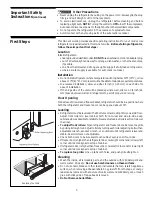 Предварительный просмотр 3 страницы Frigidaire FRS26ZNJSB2 User Manual