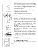 Предварительный просмотр 5 страницы Frigidaire FRS26ZRGW1 Important Safety Instructions Manual