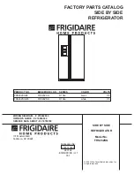 Frigidaire FRS26ZSG Factory Parts Catalog предпросмотр