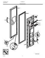 Предварительный просмотр 2 страницы Frigidaire FRS26ZSH Factory Parts Catalog