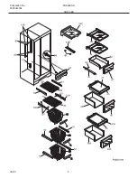 Предварительный просмотр 8 страницы Frigidaire FRS26ZSH Factory Parts Catalog