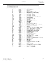 Предварительный просмотр 13 страницы Frigidaire FRS26ZSH Factory Parts Catalog