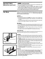 Предварительный просмотр 3 страницы Frigidaire FRS26ZSHW5 User Manual