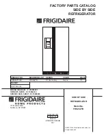 Frigidaire FRS26ZTH Factory Parts Catalog предпросмотр