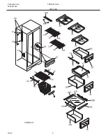 Предварительный просмотр 8 страницы Frigidaire FRS26ZTH Factory Parts Catalog