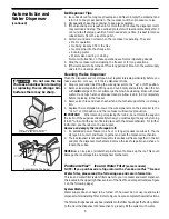 Предварительный просмотр 8 страницы Frigidaire FRS26ZXHW2 User Manual