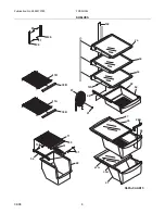 Предварительный просмотр 8 страницы Frigidaire FRS3HF6J Parts Catalog