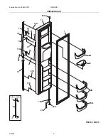 Предварительный просмотр 2 страницы Frigidaire FRS3HR5J Parts Catalog