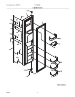 Предварительный просмотр 2 страницы Frigidaire FRS6B5E Factory Parts Catalog