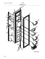 Предварительный просмотр 2 страницы Frigidaire FRS6B6E Factory Parts Catalog