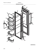 Предварительный просмотр 4 страницы Frigidaire FRS6B7E Factory Parts Catalog