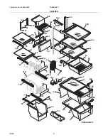 Предварительный просмотр 8 страницы Frigidaire FRS6B7E Factory Parts Catalog