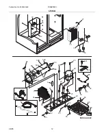 Предварительный просмотр 12 страницы Frigidaire FRS6B7E Factory Parts Catalog