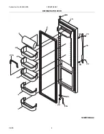 Предварительный просмотр 4 страницы Frigidaire FRS6B7EE Parts Catalog