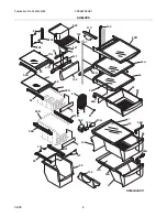 Предварительный просмотр 8 страницы Frigidaire FRS6B7EE Parts Catalog