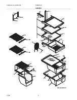 Предварительный просмотр 8 страницы Frigidaire FRS6HF55K Parts Catalog