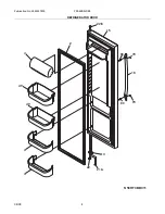 Предварительный просмотр 4 страницы Frigidaire FRS6HF5J Parts Catalog