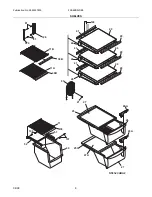 Предварительный просмотр 8 страницы Frigidaire FRS6HF5J Parts Catalog