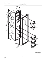 Предварительный просмотр 2 страницы Frigidaire FRS6HR5H Factory Parts Catalog