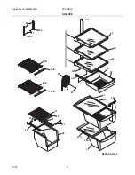 Предварительный просмотр 8 страницы Frigidaire FRS6HR5H Factory Parts Catalog