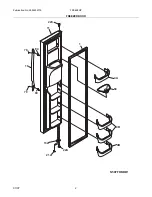 Предварительный просмотр 2 страницы Frigidaire FRS6K5HP Parts Catalog