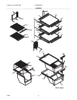 Предварительный просмотр 8 страницы Frigidaire FRS6KR5J Parts Catalog