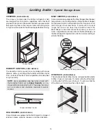 Предварительный просмотр 14 страницы Frigidaire FRS6L7E Use And Care Manual