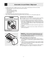 Предварительный просмотр 17 страницы Frigidaire FRS6L7E Use And Care Manual