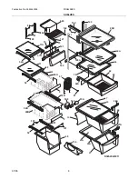 Предварительный просмотр 8 страницы Frigidaire FRS6L9EES Parts Catalog