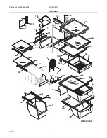 Предварительный просмотр 8 страницы Frigidaire FRS6LC8F Parts Catalog