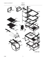 Предварительный просмотр 8 страницы Frigidaire FRS6LF7F Factory Parts Catalog