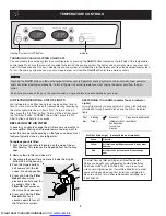 Предварительный просмотр 8 страницы Frigidaire FRS6R3JW4 Use & Care Manual