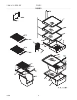 Предварительный просмотр 8 страницы Frigidaire FRS6R5E Factory Parts Catalog