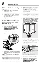 Предварительный просмотр 8 страницы Frigidaire FRSC2333AS0 Use & Care Manual