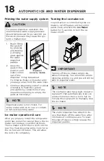 Предварительный просмотр 18 страницы Frigidaire FRSC2333AS0 Use & Care Manual