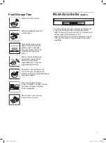 Предварительный просмотр 9 страницы Frigidaire FRSD22HBS User Manual