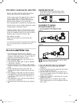 Предварительный просмотр 17 страницы Frigidaire FRSD22HBS User Manual