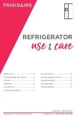 Frigidaire FRSG1915AV Use & Care Manual предпросмотр